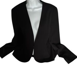 Rickis Black Tailored fully lined  Notched collar blazer Sz Large